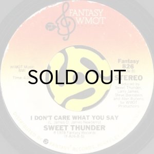 画像2: SWEET THUNDER / BABY, I NEED YOUR LOVE TODAY (45's) (2)