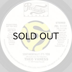 画像2: THEO VANESS / NO ROMANCE / KEEP ON DANCIN' b/w SENTIMENTALLY IT'S YOU (45's) (2)