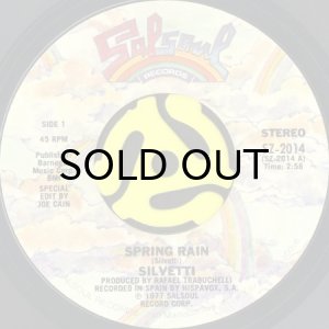 画像1: SILVETTI / SPRING RAIN (45's) (1)