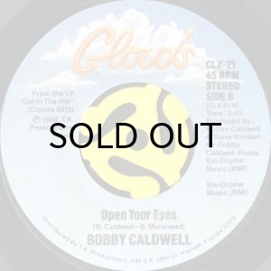 画像1: BOBBY CALDWELL / OPEN YOUR EYES (45's) (STYRENE PRESS) (1)