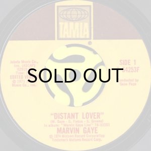 画像1: MARVIN GAYE / DISTANT LOVER b/w TROUBLE MAN (45's) (1)
