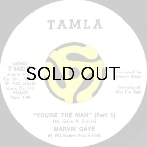 画像2: MARVIN GAYE / YOU'RE THE MAN (45's) (WHITE PROMO) (2)