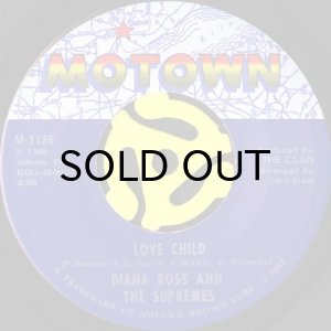 画像1: DIANA ROSS AND THE SUPREMES / LOVE CHILD b/w WILL THIS BE THE DAY (45's) (1)