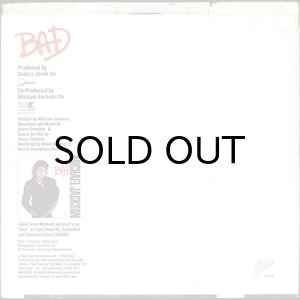 画像2: MICHAEL JACKSON / BAD b/w I CAN'T HELP IT (45's) (PICTURE SLEEVE) (2)