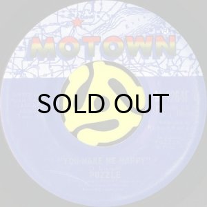 画像2: PUZZLE / LADY b/w YOU MAKE ME HAPPY (45's) (2)