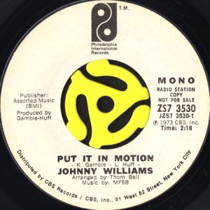 画像1: JOHNNY WILLIAMS / PUT IT IN MOTION (45's) (WHITE PROMO) (1)