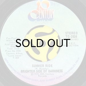 画像2: BRIGHTER SIDE OF DARKNESS / I OWE YOU LOVE b/w SUMMER RIDE (45's) (2)