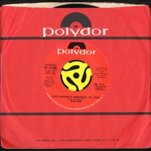 画像3: RHYTHM / FIND YOURSELF SOMEBODY TO LOVE (45's) (3)