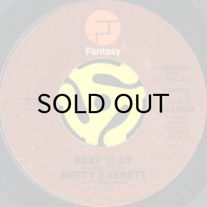 画像2: BETTY EVERETT / KEEP IT UP (45's) (PROMO) (2)