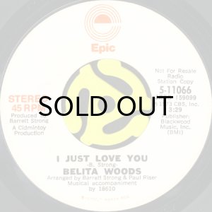 画像2: BELITA WOODS / I JUST LOVE YOU (45's) (PROMO) (2)
