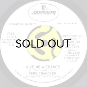 画像2: GENE CHANDLER / SIMPLY CALL IT LOVE b/w GIVE ME A CHANCE (45's) (WHITE PROMO) (2)