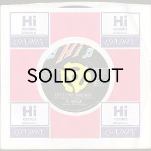 画像3: AL GREEN / LET'S STAY TOGETHER (45's) (3)