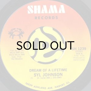 画像1: SYL JOHNSON / DREAM OF A LIFETIME b/w ALL THE WAY UP TO THE TOP (45's) (1)