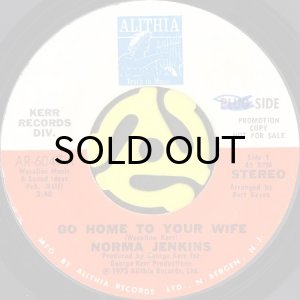 画像1: NORMA JENKINS / GO HOME TO YOUR WIFE b/w ONE GIRL TOO MANY (45's) (1)