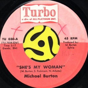 画像2: MICHAEL BURTON / LOVE ON A TWO WAY STREET (45's) (2)
