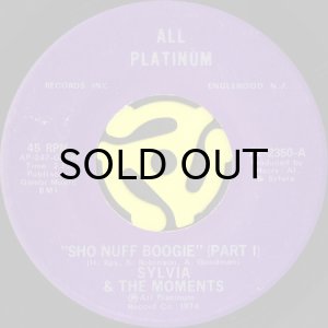 画像1: SYLVIA & THE MOMENTS / SHO NUFF BOOGIE (45's) (1)