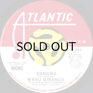 画像1: MANU DIBANGO / DANGWA (45's) (PROMO) (1)