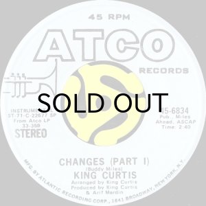 画像2: KING CURTIS / CHANGES (LIVE) (45's) (WHITE PROMO) (2)