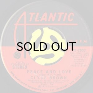 画像2: CLYDE BROWN / YOUR WISH IS MY COMMAND b/w PEACE AND LOVE (45's) (2)