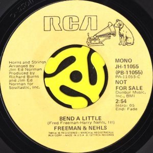 画像1: FREEMAN & NEHLS / BEND A LITTLE (45's) (PROMO) (1)