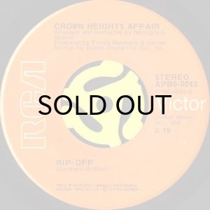 画像2: CROWN HEIGHTS AFFAIR / LEAVE THE KIDS ALONE b/w RIP - OFF (45's) (2)