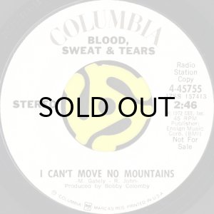 画像2: BLOOD, SWEAT & TEARS / I CAN'T MOVE NO MOUNTAINS (45's) (WHITE PROMO) (2)