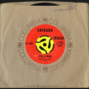 画像3: CHICAGO / I'M A MAN (45's) (3)