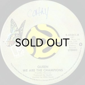 画像1: QUEEN / WE ARE THE CHAMPIONS b/w WE WILL ROCK YOU (45's) (1)