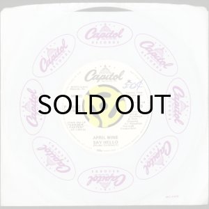 画像3: APRIL WINE / SAY HELLO (45's) (WHITE PROMO) (3)