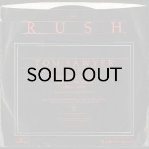 画像2: RUSH / TOM SAWYER (45's) (PICTURE SLEEVE) (2)