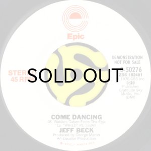 画像2: JEFF BECK / COME DANCING (45's) (WHITE PROMO) (2)