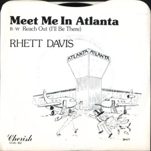 画像1: RHETT DAVIS / REACH OUT (I'LL BE THERE) (45's) (PICTURE SLEEVE) (1)