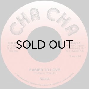 画像1: SONIA / EASIER TO LOVE (45's) (1)