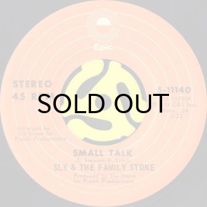 画像2: SLY & THE FAMILY STONE / TIME FOR LIVIN' b/w SMALL TALK (45's) (2)