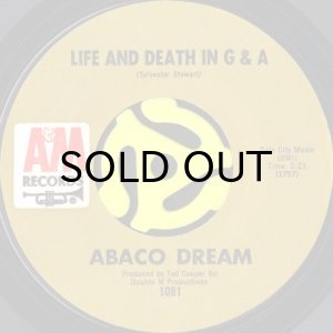 画像1: ABACO DREAM / LIFE AND DEATH IN G & A b/w CAT WOMAN (45's) (1)