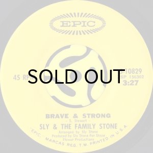 画像2: SLY & THE FAMILY STONE / RUNNIN' AWAY b/w BRAVE & STRONG (45's) (2)