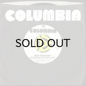 画像3: NEW HORIZONS / SEARCHING FOR THAT LADY (45's) (WHITE PROMO) (3)