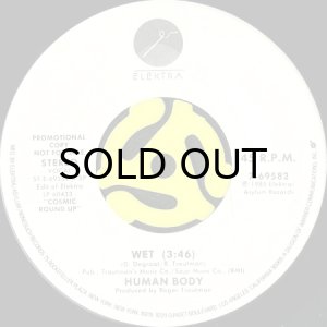 画像2: HUMAN BODY / WET (45's) (WHITE PROMO) (2)