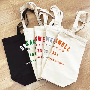 画像1: BREAKWELL RECORDS オリジナル・トートバッグ (L) (1)