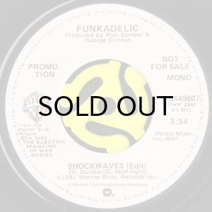 画像1: FUNKADELIC / SHOCKWAVES (45's) (PROMO) (1)