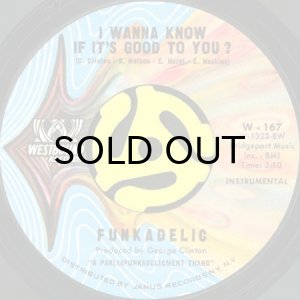 画像2: FUNKADELIC / I WANNA KNOW IF IT'S GOOD TO YOU? (45's) (2)