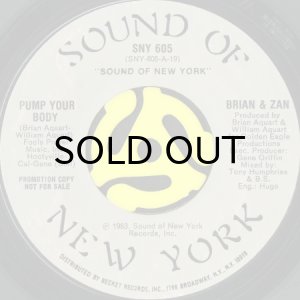 画像2: BRIAN & ZAN / PUMP YOUR BODY (45's) (PROMO) (2)