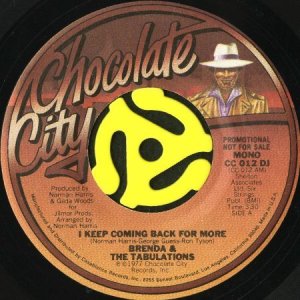 画像1: BRENDA & THE TABULATIONS / I KEEP COMING BACK FOR MORE (45's) (PROMO) (1)