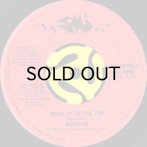 画像1: MANTUS / ROCK IT TO THE TOP (45's) (1)