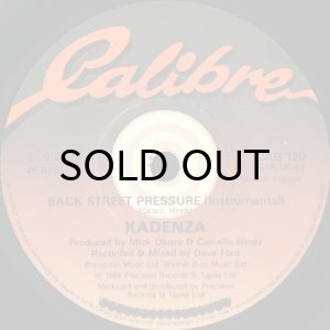 画像2: KADENZA / LIVIN' IN A BACK STREET (45's) (2)