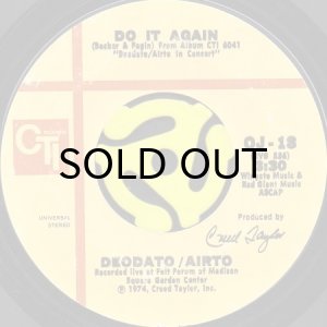 画像1: DEODATO - AIRTO / DO IT AGAIN (45's) (1)