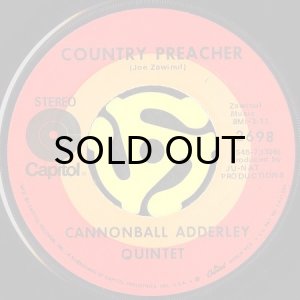 画像2: CANNONBALL ADDERLEY QUINTET / HUMMIN' b/w COUNTRY PREACHER (45's) (2)