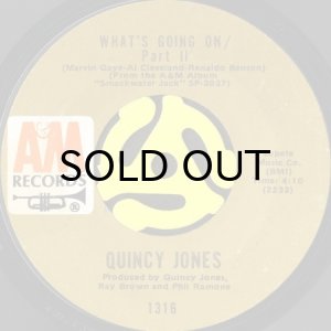 画像2: QUINCY JONES / WHAT'S GOING ON (45's) (2)
