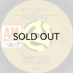 画像1: QUINCY JONES / WHAT'S GOING ON (45's) (1)