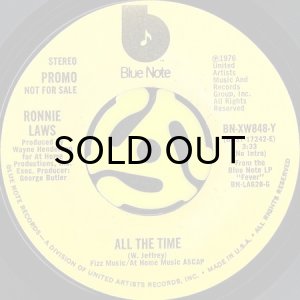 画像2: RONNIE LAWS / ALL THE TIME (45's) (WHITE PROMO) (2)